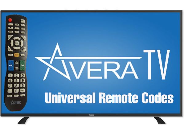 Avera TV Universal Remote Codes [2023]