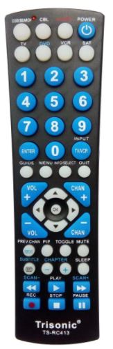 Pairing Trisonic Universal Remote without Codes