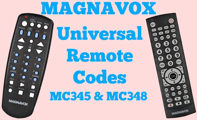Magnavox Universal Remote Codes & Program Tips [Mar. 2023]