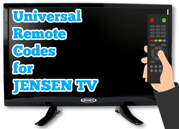 Universal Remote Codes for Jensen TV 2022 + Program Guide