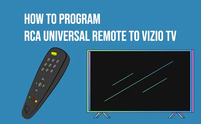 How To Program RCA Universal Remote to Vizio TV [2022]