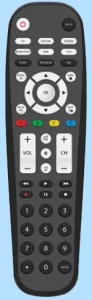 Blackweb BWB17AV002 - BWA18AV007C Universal Remote