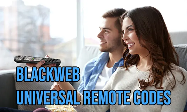 500+ Blackweb Universal Remote Codes List [2022]