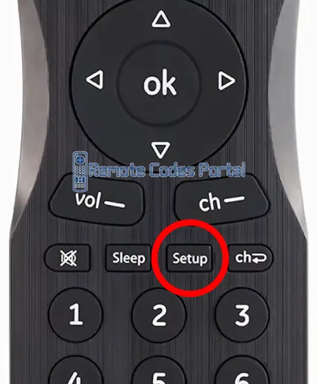 Hold Setup Button