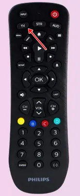 Pairing Philips Universal Remote to TV