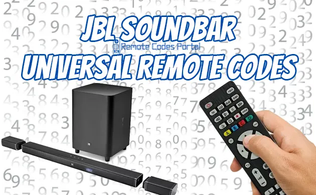 JBL Soundbar Universal Remote Codes & Programming [2023]