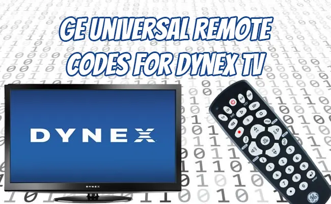 GE Universal Remote Codes For Dynex TV & How To Program [2024]