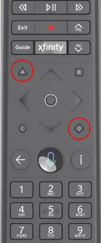 Xfinity Remote without Setup Button
