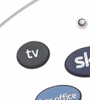 Sky Remote TV Button