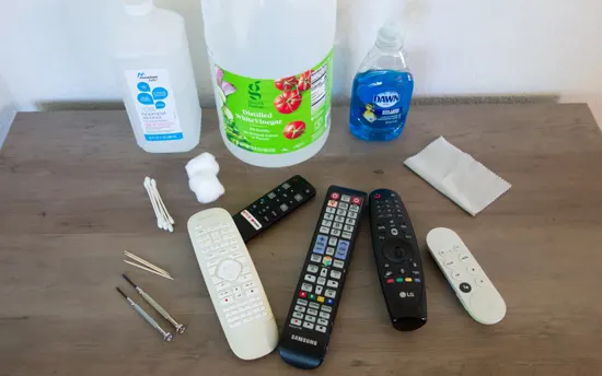 Cleaning LG Magic Remote Buttons