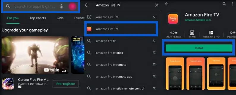 Amazon Fire TV App On Play Store